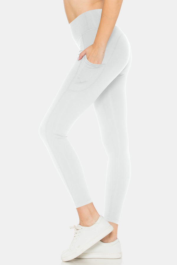 Leggings Depot High Waist Leggings with Pockets