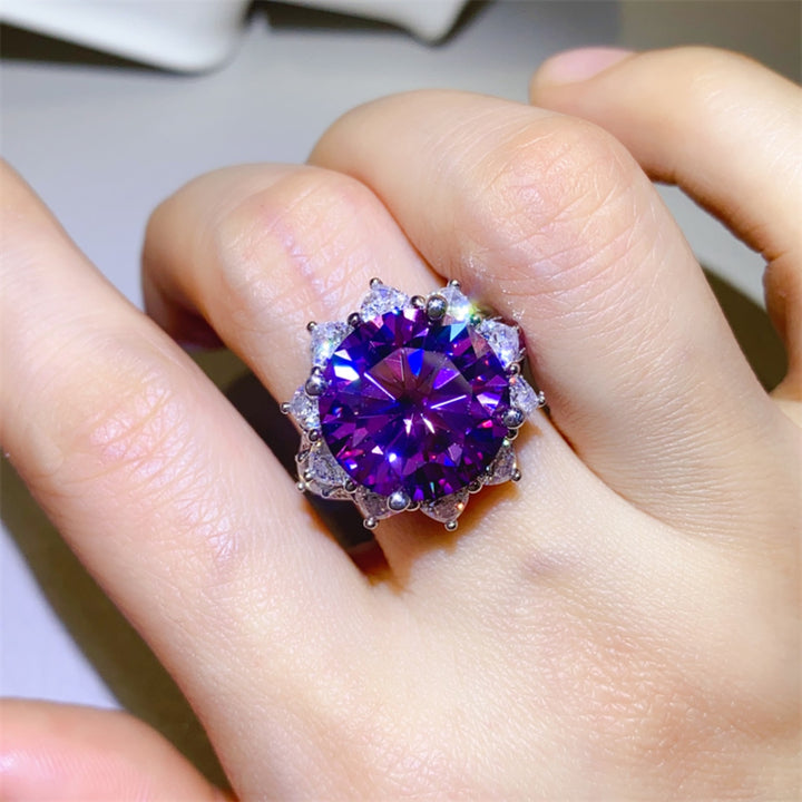  Flower Shape Ring